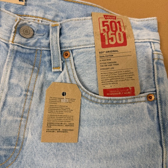 💐HOST PICK! LEVIS 501 150th ANNIVERSARY JEANS - Picture 9 of 11